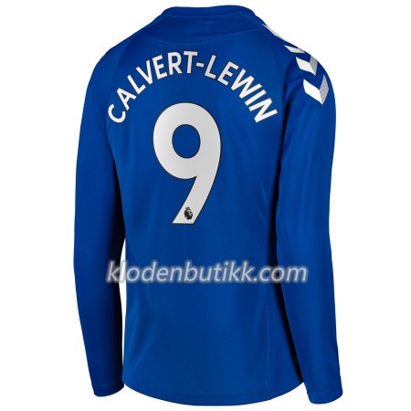 Everton Dominic Calvert-Lewin 9 Hjemme Fotballdrakt 2020-2021 Langermet